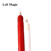 Velas de mágica em branco e vermelho, velas para aparecer, truques de mágica em palco, para fechar a mágica, acessórios de mágica de mágico, 1 peça 2024 - compre barato
