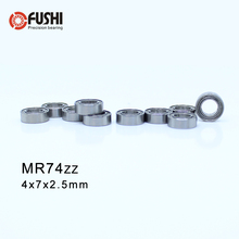 MR74ZZ ABEC-1 (500PCS)  4X7X2.5mm Miniature Ball Bearings WML4007ZZ   L-740ZZ 2024 - buy cheap