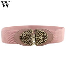 Amazing Elegant Vintage Waist Cummerbund For Women Lady Wide Elastic Waistband Fashion Apparel Accessories 2024 - buy cheap