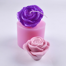 3D Flower Silicone Candle Mold DIY Handmade Soap Mould Craft Decorating Tool 2024 - buy cheap