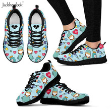 Jackherelook-Zapatillas planas con estampado de enfermera y Doctor para mujer, zapatos informales de malla transpirable, Tenis femeninos, 2019 2024 - compra barato