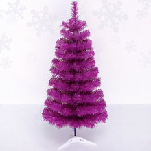 90cm Christmas tree purple pink gold mini artificial Christmas tree Christmas decorations for home Christmas ornaments 2024 - buy cheap
