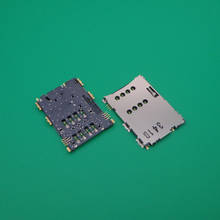 2pcs/lot Sim Card Slot holder tray For Samsung W2013 B9388 N8000 p6200 P3100 P1000 sim Card reader socket connector 2024 - buy cheap