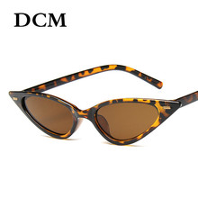 Очки солнцезащитные DCM женские «кошачий глаз», Модные Винтажные брендовые дизайнерские очки в ретро стиле, UV400 2024 - купить недорого