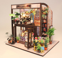 Diy Cottage Time Travel Coffee House Hand-assembled Model Toy House for Creative Birthday Gifts for Men and Women 2024 - buy cheap