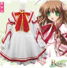 Anime Rewrite COSPLAY Kanbe Kotori COS Halloween Party cosplay Lolita long-sleeved cute maid outfit 2024 - buy cheap