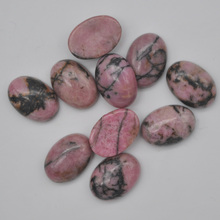 14x10MM Rhodonite Bead Oval CAB GEM Cabochon Jewelry (10 pcs/lot) H141 2024 - buy cheap