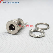 20PCS DC-099 DC099 DC POWER SOCKET 5.5*2.1mm Female DC CONNECTOR WHOLE METAL 30VDC 5A ROHS Free shipping 2024 - buy cheap