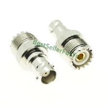 New UHF Female SO239 SO-239 Jack to BNC Female Jack RF Coaxia Adapter Connector 2024 - buy cheap