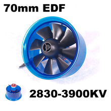 Таинственный бесщеточный двигатель EDF Plus HL7008 2830-3900KV 70 мм EDF Ducted Fan Power System 2024 - купить недорого