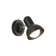 Nordic Loft Style LED Wall Light Black Iron Rotating Bedside Wall Lamp Simple Modern Wall Sconce Home Lighting Lampara Pared 2024 - buy cheap
