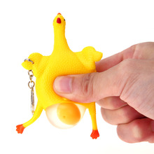 Brinquedos fofos de galinha para puxar, brinquedos engraçados para alívio do estresse para crianças 2024 - compre barato