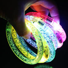 5/10 шт. светодиодный браслет с подсветкой флэш браслет светящийся браслет игрушки для детей Детские игрушки для рождественской вечеринки поставки 2024 - купить недорого