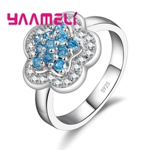 Женское Винтажное кольцо с цветком, из серебра 925 пробы 2024 - купить недорого