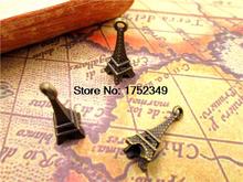 20pcs--Eiffel Tower charms,Antique  bronze Eiffel Tower Charm Pendant 23x8mm 2024 - buy cheap