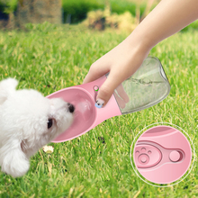 Портативная бутылка для воды для собак, для маленьких и больших собак, дорожная поилка для щенков и кошек, уличный дозатор воды для питомцев, продукты для кормления домашних животных 2024 - купить недорого