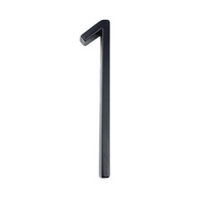 127mm Big Modern House Number Door Address Number Digits Zinc Alloy Black House Door Address Sign #1 2024 - buy cheap