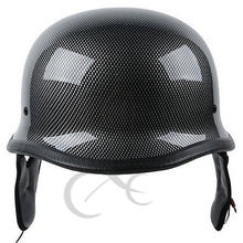 DOT Carbon Fiber WWII German Style Motorcycle Half Face Helmet Helmets For Cruiser ATV Chopper Biker Scooter M/L/XL 2024 - buy cheap