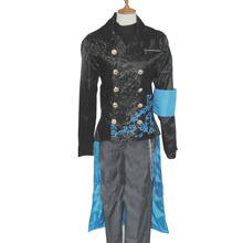 2019 Vergil Yougth Cosplay Costume Black Custom Made Uniform 2024 - buy cheap