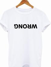 Женская футболка с принтом неправильных букв, хлопковая Повседневная забавная футболка для женщин, топ, хипстерская футболка, Прямая поставка 2022 - купить недорого