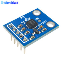 GY-61 adxl335 acelerometro 3-axis módulo de saída analógica acelerômetro transdutor angular 3 v-5 v 100% origem 2024 - compre barato