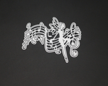 Música de Dança Do Metal de Corte Morre Stencils para Scrapbooking DIY/álbum de fotos Decorativo Embossing DIY Cartões de Papel 2024 - compre barato