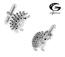 iGame Fashion Hedgehog Cuff Links Novelty Animal Design Free Shipping 2024 - buy cheap
