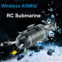 Мини-Квадрокоптер, радиоуправляемая подводная лодка, скоростные гоночные лодки, для активного отдыха, модель лодки, 40 МГц, с дистанционным управлением, игрушка в подарок для детей 2024 - купить недорого