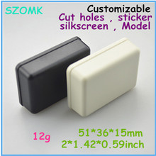 free shipping small plastic enclosure box (1 pcs) 51*36*15mm panel cabinet electronics case housing abs plastic enclosure 2024 - buy cheap