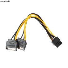 Vovotrade (USA Respone) 15Pin SATA Male To 8pin (6 + 2) PCI-E Male адаптер питания кабель Прямая поставка 2024 - купить недорого