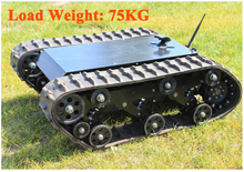 Chasis de tanque de Robot teledirigido de 600t, plataforma de tanque inteligente, máquina de obstáculos cruzados con carga máxima de 75kg 2024 - compra barato