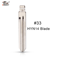 Dandkey-mando a distancia Universal, llave ciega HYN14RFH n. ° 33 para Hyundai Accent para Kia Flip Key Blade 33 # Fob, 10 unidades/lote 2024 - compra barato