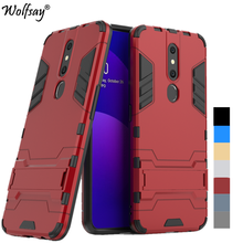 Wolfsay-funda para Oppo F11 Pro, carcasa a prueba de golpes, elegante, híbrida, armadura de PC, para Oppo F11 Pro 2024 - compra barato