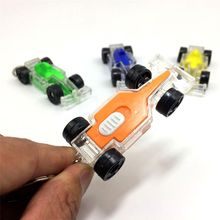 Mini Racing LED Light-Up Toys Keychain Party Favors Kids Toy Gift Gadgets Bag Pendant 2024 - buy cheap