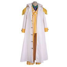 2017 One Piece Cosplay Costume Costume Cosplay Admiral Uniform Suit Set Outfit Halloween Hot anime, cartoon character costumes, costumes & accessories, for unisex, as shown 2024 - buy cheap