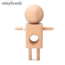 Abbyfrank Sword Ball Pure Wooden Doll Kendama Toy Professional Humanoid No Paint Non-toxic Juggling Ball Traditional Toy 2024 - buy cheap