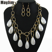 Fashion Bohemian gold Aluminium chain natural texture Choker jewelry sets Tribal Multi Statement Vintage female 2024 - buy cheap