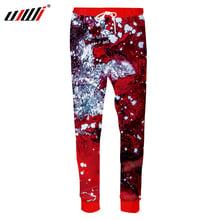 UJWI 3D Print Abstract Art Sweatpant Red Pant Fitness Joggers New Fashion Funny Hip Hop Streetwear Free Shipping Britches Casual 2024 - buy cheap