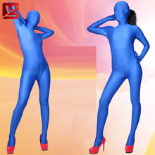 MEISE Bodysuit Cosplay Lycra Shiny Full Body Bodysuit Candy Color Stockings Sexy Pantyhose Open Crotch Plus Size Erotic Lingerie 2024 - buy cheap