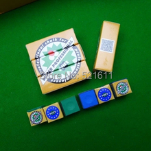 9pcs/lot Original NIR supper professional billiard and snooker chalks freepost billiard&snooker Chalk Pool Accessories 2024 - buy cheap