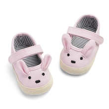 0-18M Baby Shoes Infant Breathable Rabbit Design Anti-Slip Shoes for Girls Casual Sneakers Toddler Soft Soled First Walkers 2024 - buy cheap