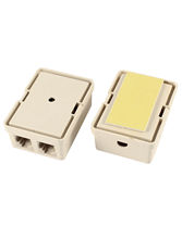 10pcs RJ11 6P4C Modular Telephone Extension Coupler Connector Adapter Rj-11 2024 - buy cheap