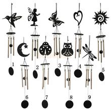 Metal 3-Tube Lucky Bell Oriental Hanging Wind Chime Chinese Feng Shui Windbell Garden Home Decor 2024 - buy cheap