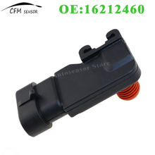 Sensor múltiplo de pressão absoluta para honda buick, sensor de mapeamento, modelo novo 16212460 2024 - compre barato