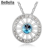 BeBella crystal wheel pendant necklace Made with Austrian Crystals from Swarovski for women gift 2024 - buy cheap