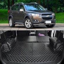 Full Covered Seat Pad Cargo Box Trunk Floor Mat Carpet Liner For Cheverlot Captiva 7 Seats 2024 - buy cheap