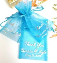 2000ps Красочные Mr & Mrs сумки из органзы тканевые любимые сумки | мешок на шнурке | свадебные сетчатые сумки для конфет | Brdial вечерние подарочные сумки 2024 - купить недорого