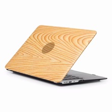 Capa de proteção para macbook air pro, madeira grama, retina 11 12 13.3 15 polegadas, capa dura, macbook pro 13 a1706, touch bar 2024 - compre barato