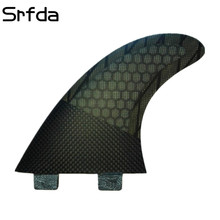 srfda Free shipping Gray FCS G5 surf fins/surfboard fins fcs/fiberglass surf fins/future fins with Top quality 2024 - buy cheap