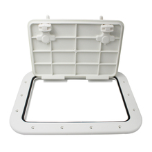 Non-slip Marine Deck Access Hatch Lid ABS Plastic Boat Accessories Marine  16.7 x 12.4 x 0.8 inch White 2024 - buy cheap